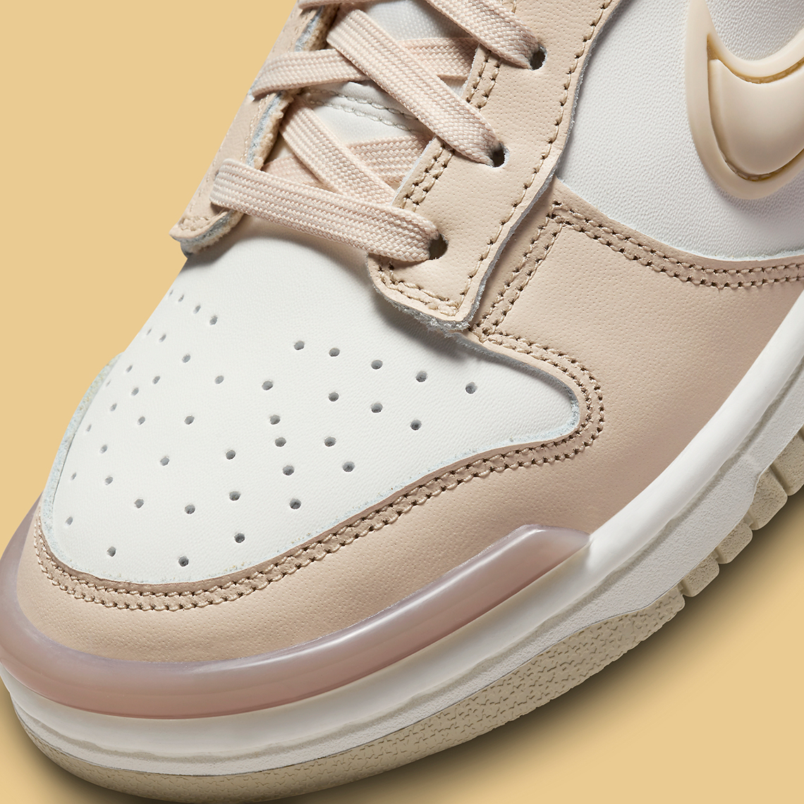 Nike Dunk Low Twist: Bộ sưu tập mùa thu mới đầy lôi cuốn với gam màu Tan và White! - 9