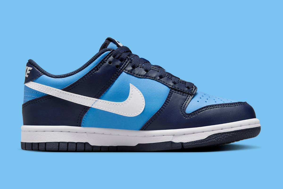 Nike Dunk Low UNC 2024: Sự Kết Hợp Độc Đáo của Màu Xanh Nhẹ và Navy - 10