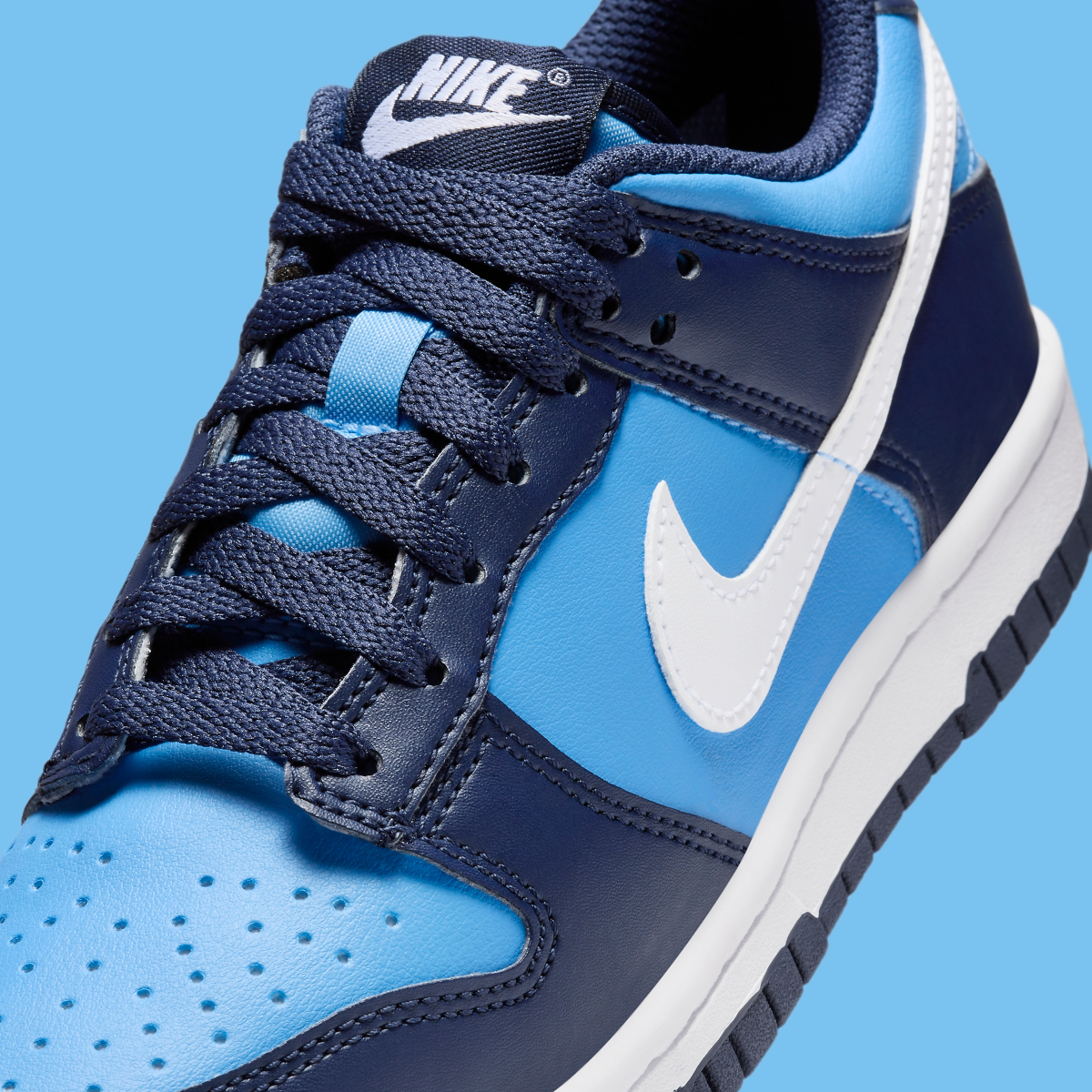 Nike Dunk Low UNC 2024: Sự Kết Hợp Độc Đáo của Màu Xanh Nhẹ và Navy - 14