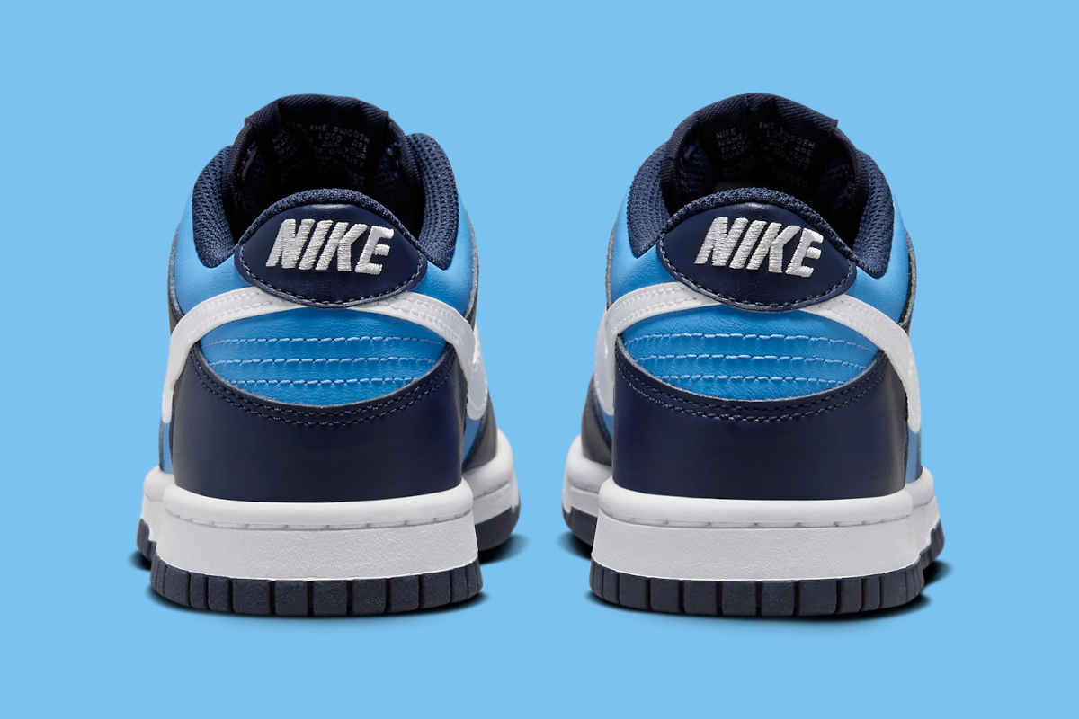 Nike Dunk Low UNC 2024: Sự Kết Hợp Độc Đáo của Màu Xanh Nhẹ và Navy - 5