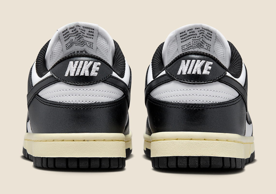 Nike Dunk Low Vintage Black/White: Phiên bản mới lấy cảm hứng từ biểu tượng Panda - Cập nhật ngay thông tin phát hành! - 5
