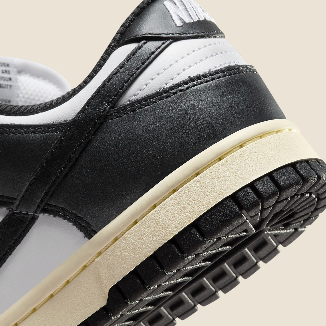 Nike Dunk Low Vintage Black/White: Phiên bản mới lấy cảm hứng từ biểu tượng Panda - Cập nhật ngay thông tin phát hành! - 8