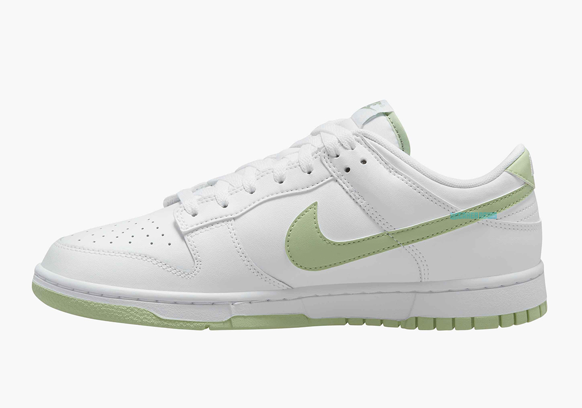 Nike Dunk Low White/Mica Green - Sự trở lại thú vị cho mùa xuân - 2