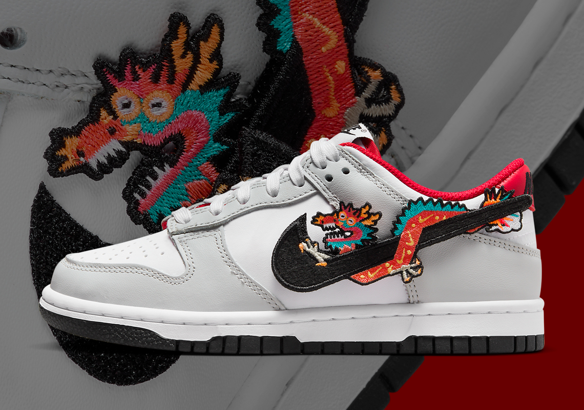 Nike Dunk Low 'Year of the Dragon' Cho Trẻ Em: Phối Màu Tinh Tế Cho Năm Kỷ Hợi - 1