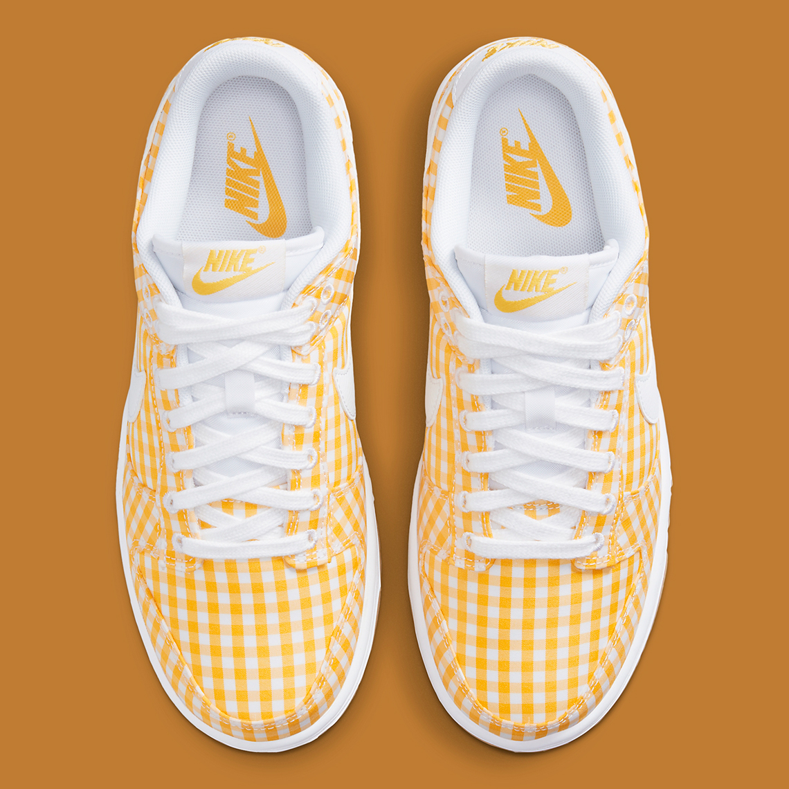 Nike Dunk Low 'Yellow Gingham': Phối màu hè tươi sáng như kẹo bông gòn - 4