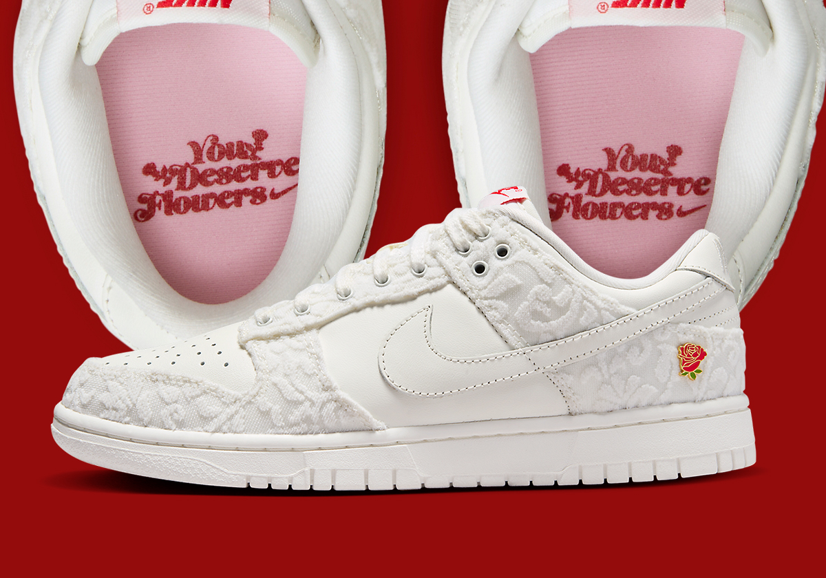 Nike Dunk Low 'You Deserve Flowers': Phát hành vào ngày 8 tháng 3