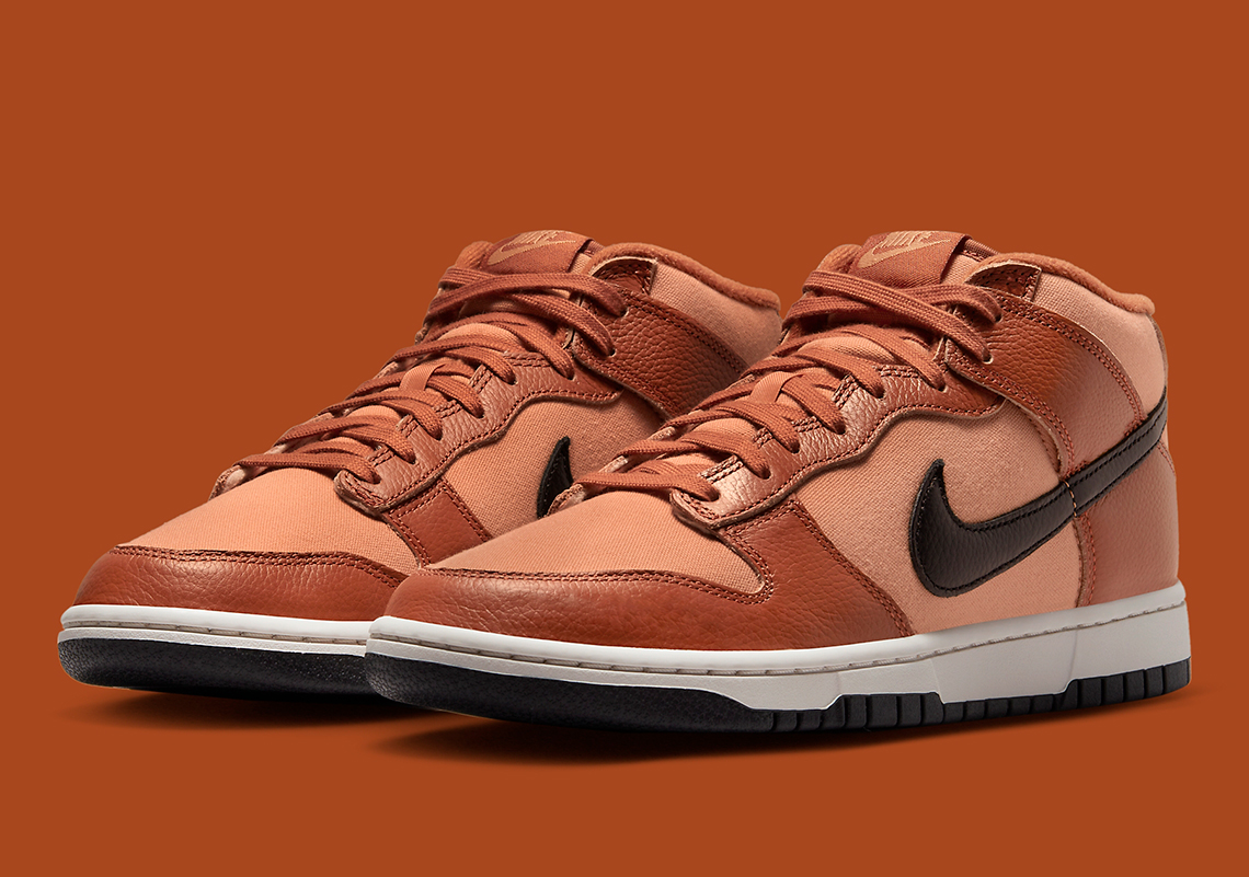 Nike Dunk Mid lột xác với màu sắc mới cho mùa thu 2023 - 1