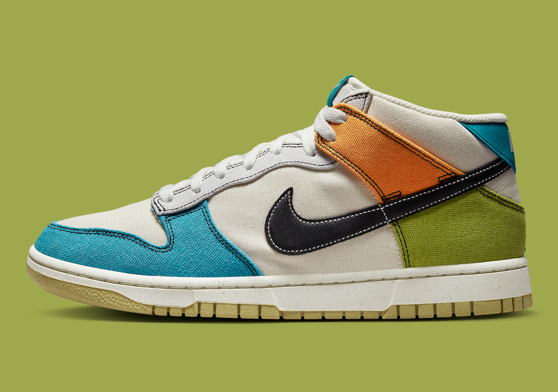 Nike Dunk Mid nhiều màu này đã sẵn sàng cho mùa xuân năm 2023 - 2