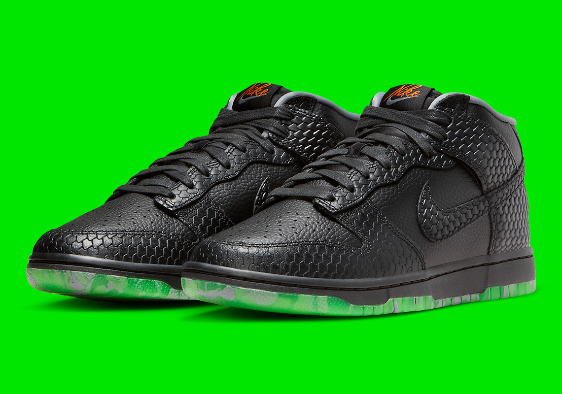 Nike Dunk Mid 'Phiên Bản Halloween' Sẽ Đem Lại Một Bất Ngờ Khi Halloween Đến Gần - 2