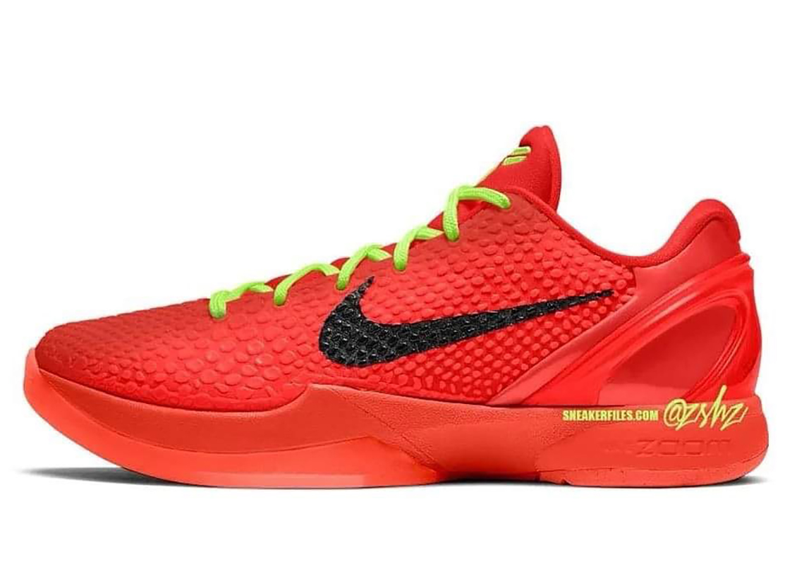 Nike được cho là sẽ phát hành Nike Kobe 6 Protro Reverse Grinch cho mùa lễ hội năm 2023 - 1