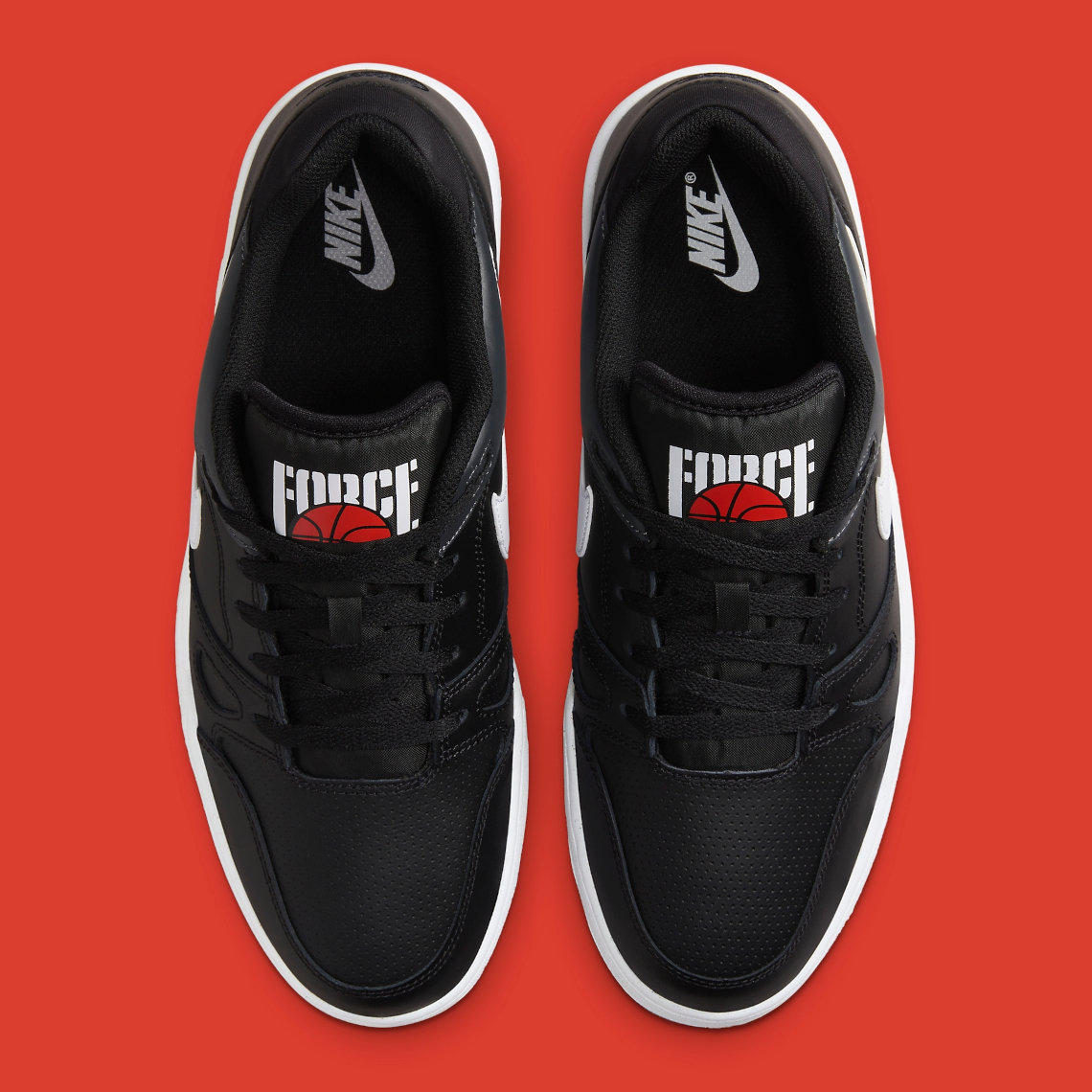 Nike Full Force Low Black/Whi - 11