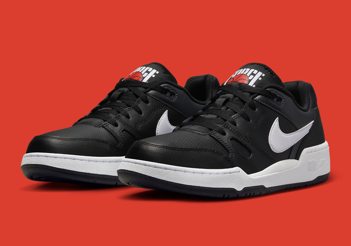 Nike Full Force Low Black/Whi - 9