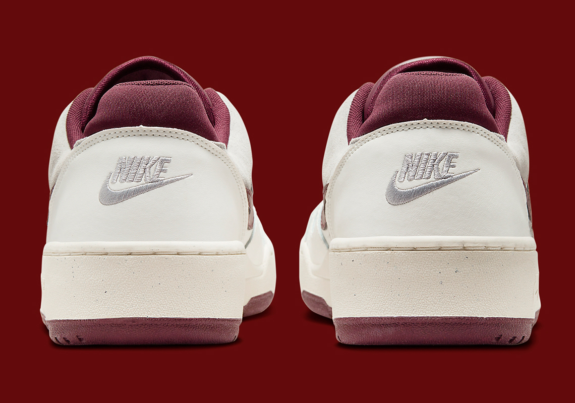 Nike Full Force Low: Hồi Sinh Phong Cách Retro với Phối Màu Burgundy - 5