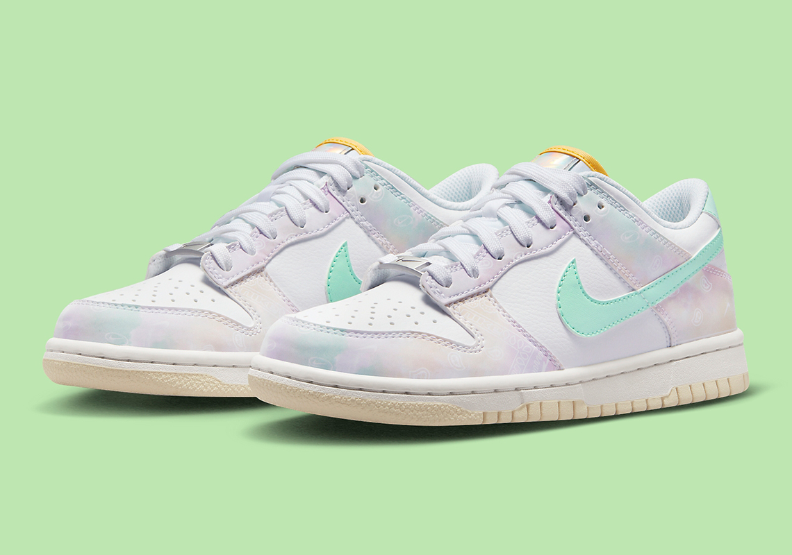 Nike giới thiệu phiên bản Dunk Low cho Lễ Phục Sinh với hoa văn Paisley và màu pastel - 1