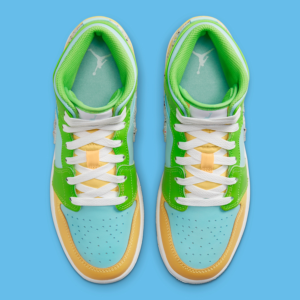 Nike Grind xuất hiện trên Air Jordan 1 Mid cho trẻ em - 5
