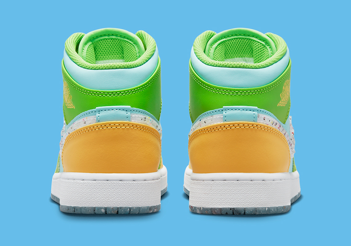 Nike Grind xuất hiện trên Air Jordan 1 Mid cho trẻ em - 6