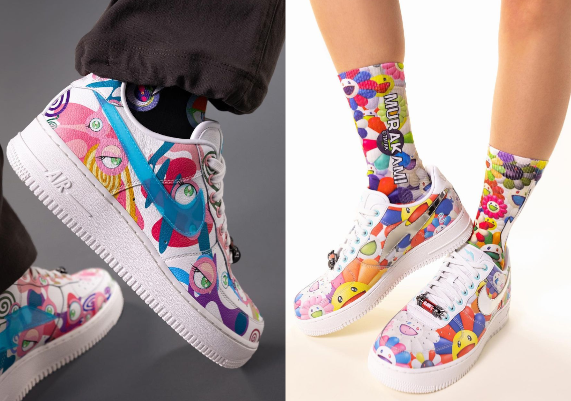 Nike hợp tác với Takashi Murakami cho bộ sưu tập Air Force 1 NFT - 1