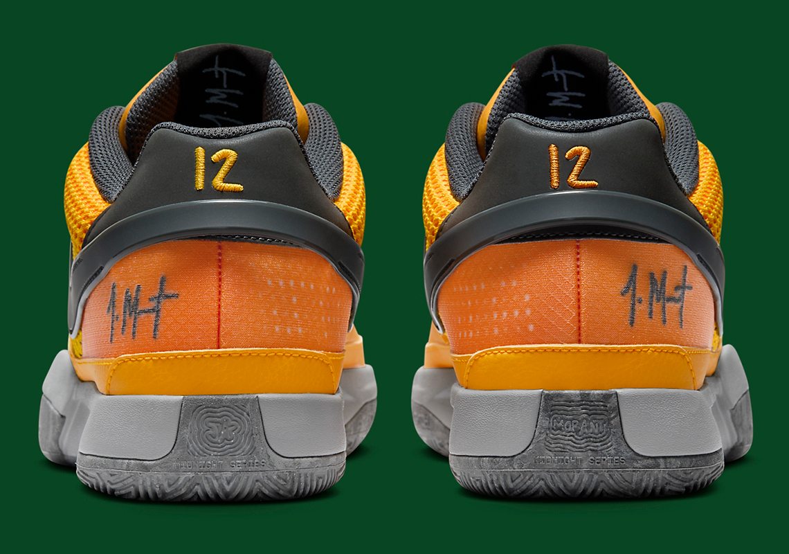Nike Ja 1 Laser Orange: Phối Màu Độc Đáo Cho Đôi Giày Ký Tự Của Ja Morant! - 4