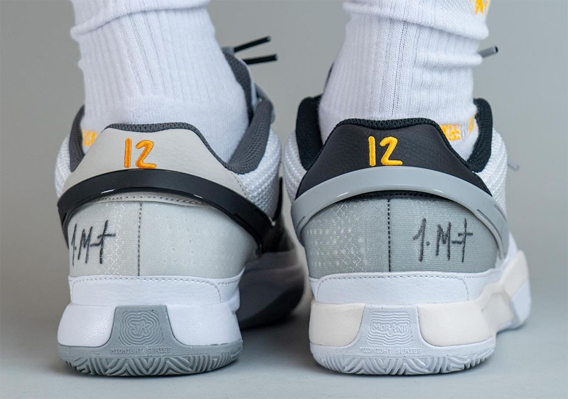 Nike Ja 1 Light Smoke Grey: Màu sắc không đối xứng cho giày sneaker chính thức đầu tiên của Ja Morant. - 7