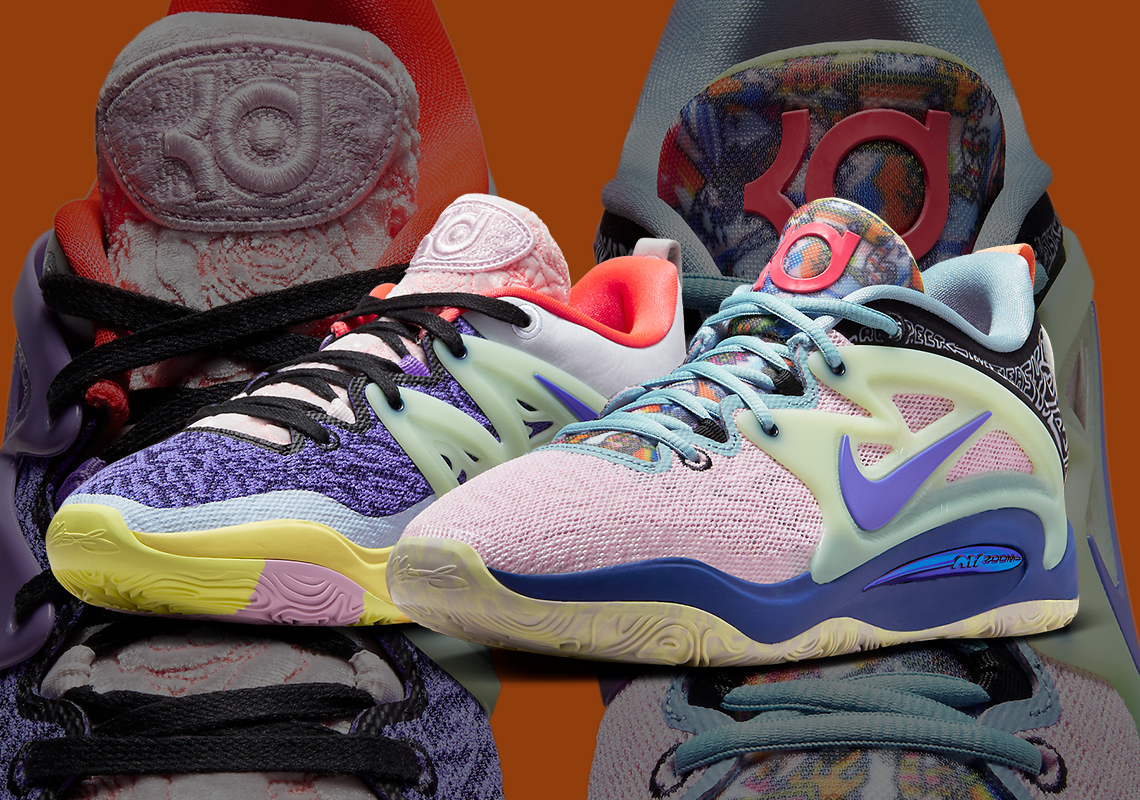 Nike KD 15 What The - Sự pha trộn màu sắc đầy màu sắc cho giày của Kevin Durant - 1