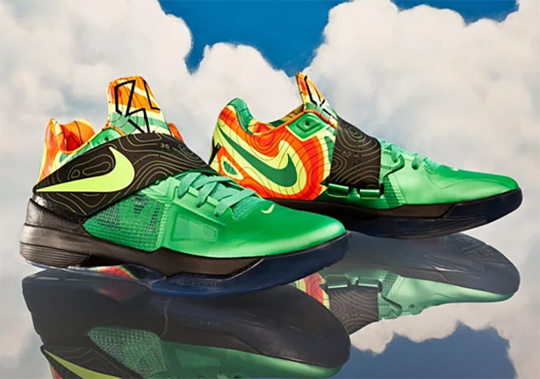 Nike KD 4 Weatherman tái xuất vào hè 2024 - Cùng khám phá! - 1