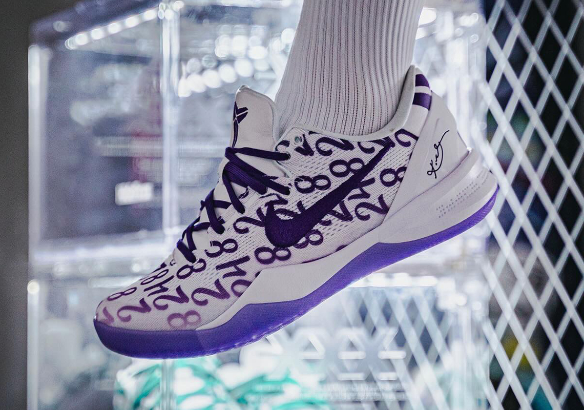 Nike Kobe 8 Protro White/Court Purple: Phiên Bản Độc Đáo Sắp Ra Mắt! - 18