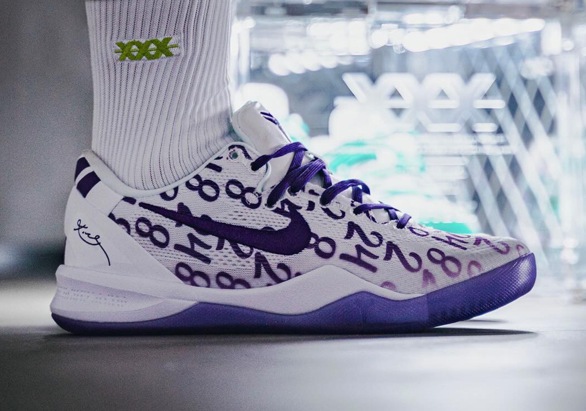 Nike Kobe 8 Protro White/Court Purple: Phiên Bản Độc Đáo Sắp Ra Mắt! - 21