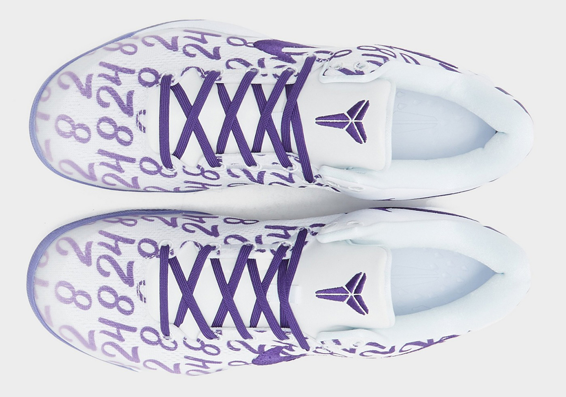Nike Kobe 8 Protro White/Court Purple: Phiên Bản Độc Đáo Sắp Ra Mắt! - 4