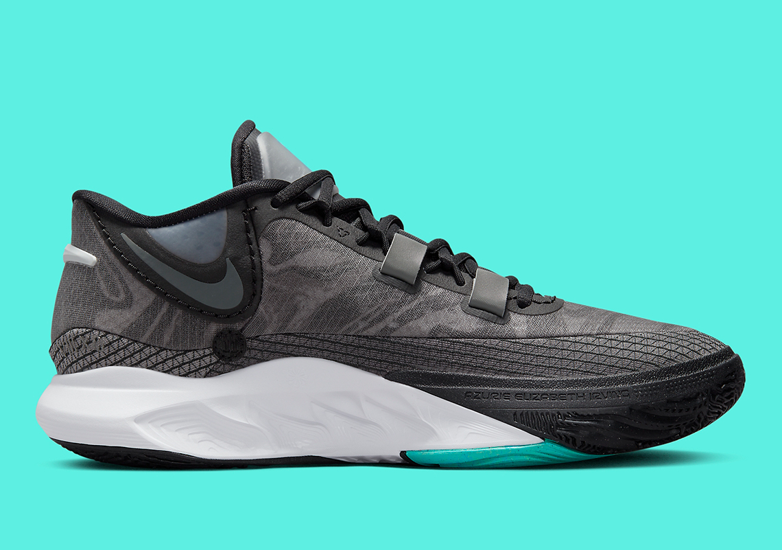 Nike Kyrie 8 với màu Black/Light Menta sôi động - 3