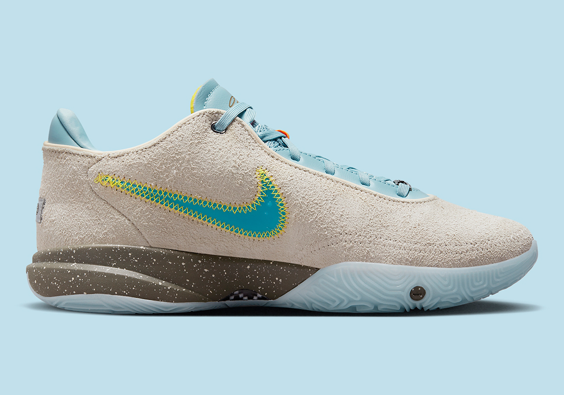 Nike LeBron 20 'UNKNWN': Sự kết hợp độc đáo mang hơi thở của biển cả - 3