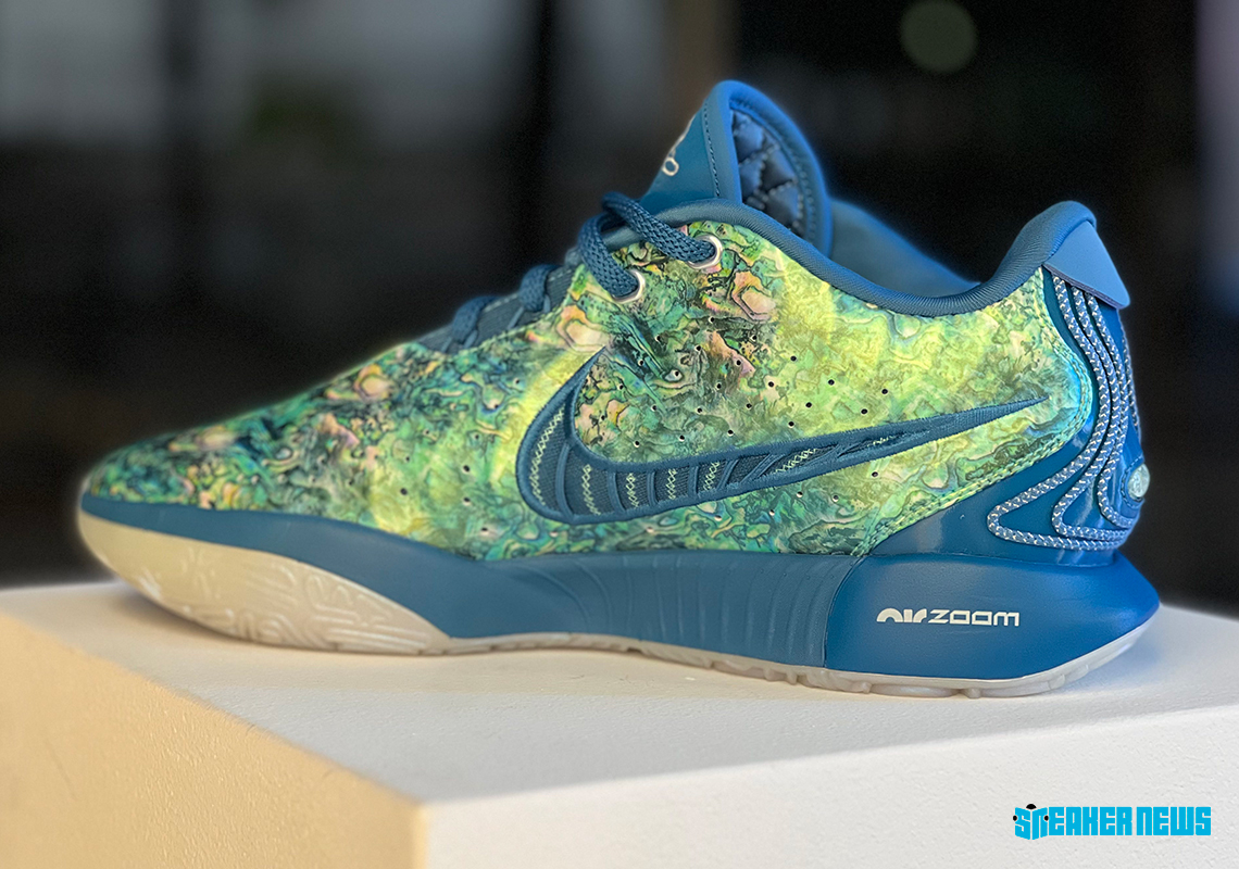 Nike LeBron 21 Abalone: Bản Màu Biển Của Dòng Giày Thể Thao Hứa Hẹn - 2