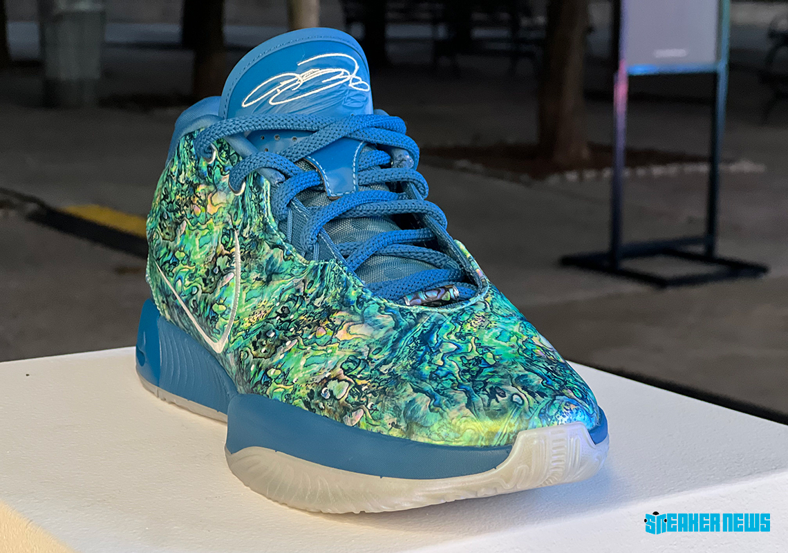 Nike LeBron 21 Abalone: Bản Màu Biển Của Dòng Giày Thể Thao Hứa Hẹn - 4