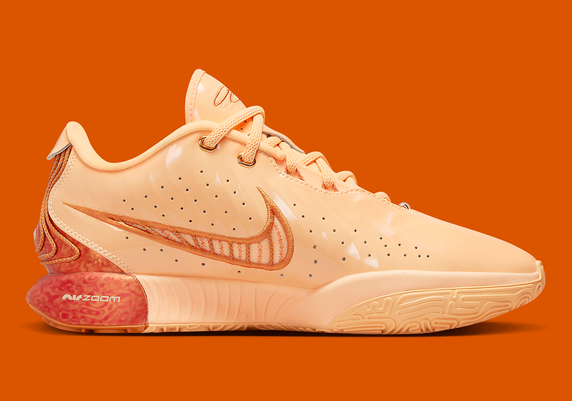 Nike LeBron 21 Melon Tint: Đánh Bại Chi Tiết Cho Phiên Bản Mới - 3