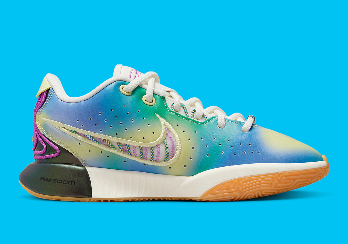 Nike LeBron 21 'Multi-Color' Phiên Bản Trẻ Em Sắp Ra Mắt - Hấp Dẫn Với Gam Màu Đa Dạng - 3