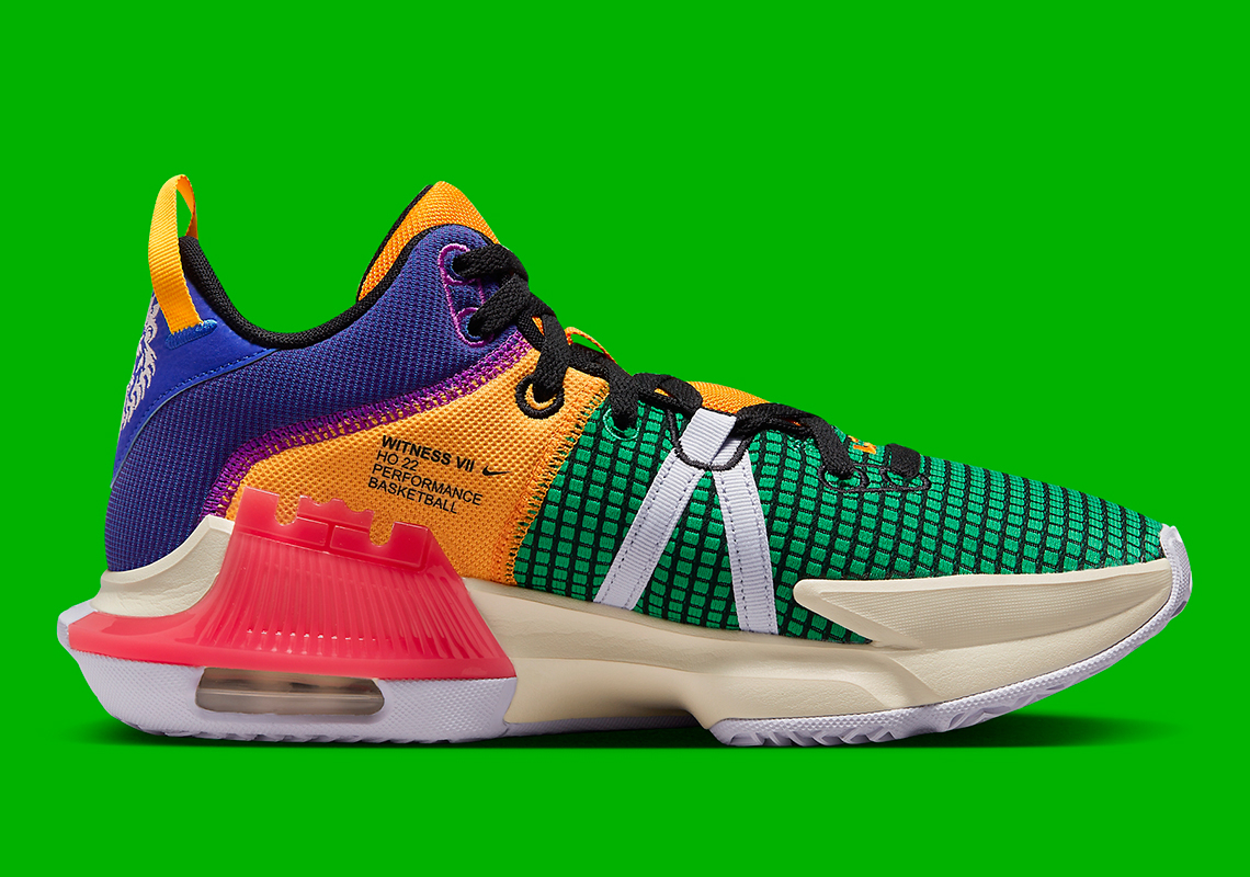 Nike LeBron Witness 7 làm mới với đa màu sắc - 3