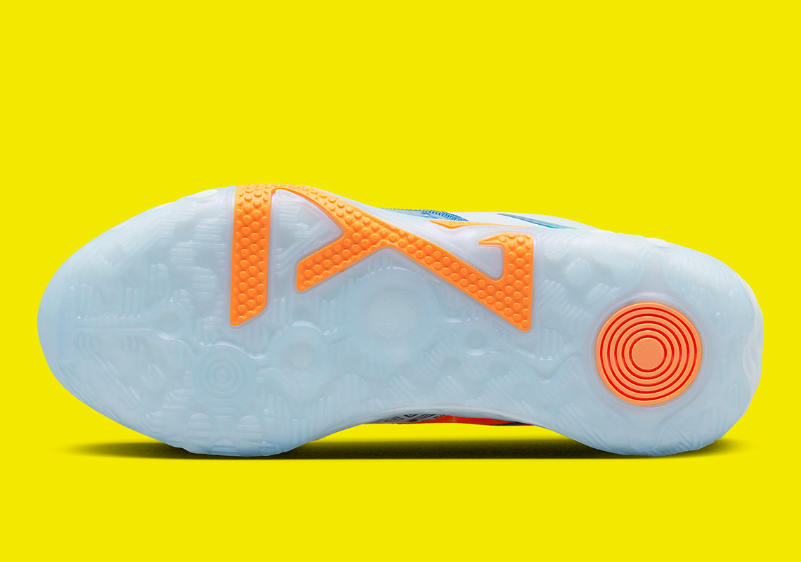 Nike PG 6 Opti-Yellow/Total Orange cá tính với nhiều màu sắc. - 6