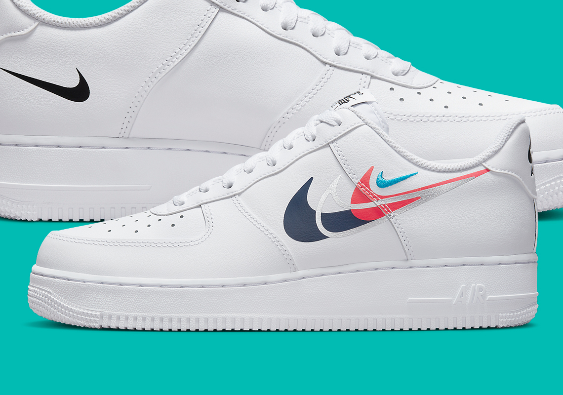 Nike phát hành Air Force 1 low với bốn biểu tượng swoosh - 1