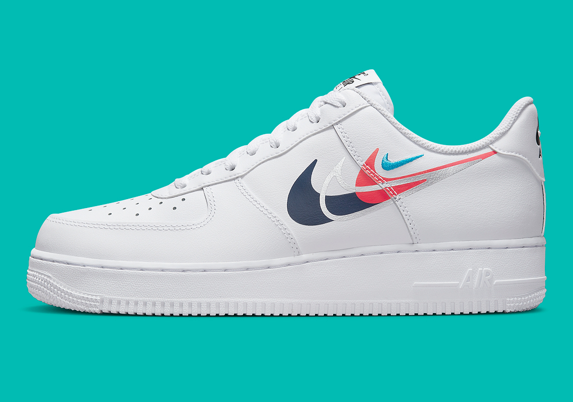 Nike phát hành Air Force 1 low với bốn biểu tượng swoosh - 3