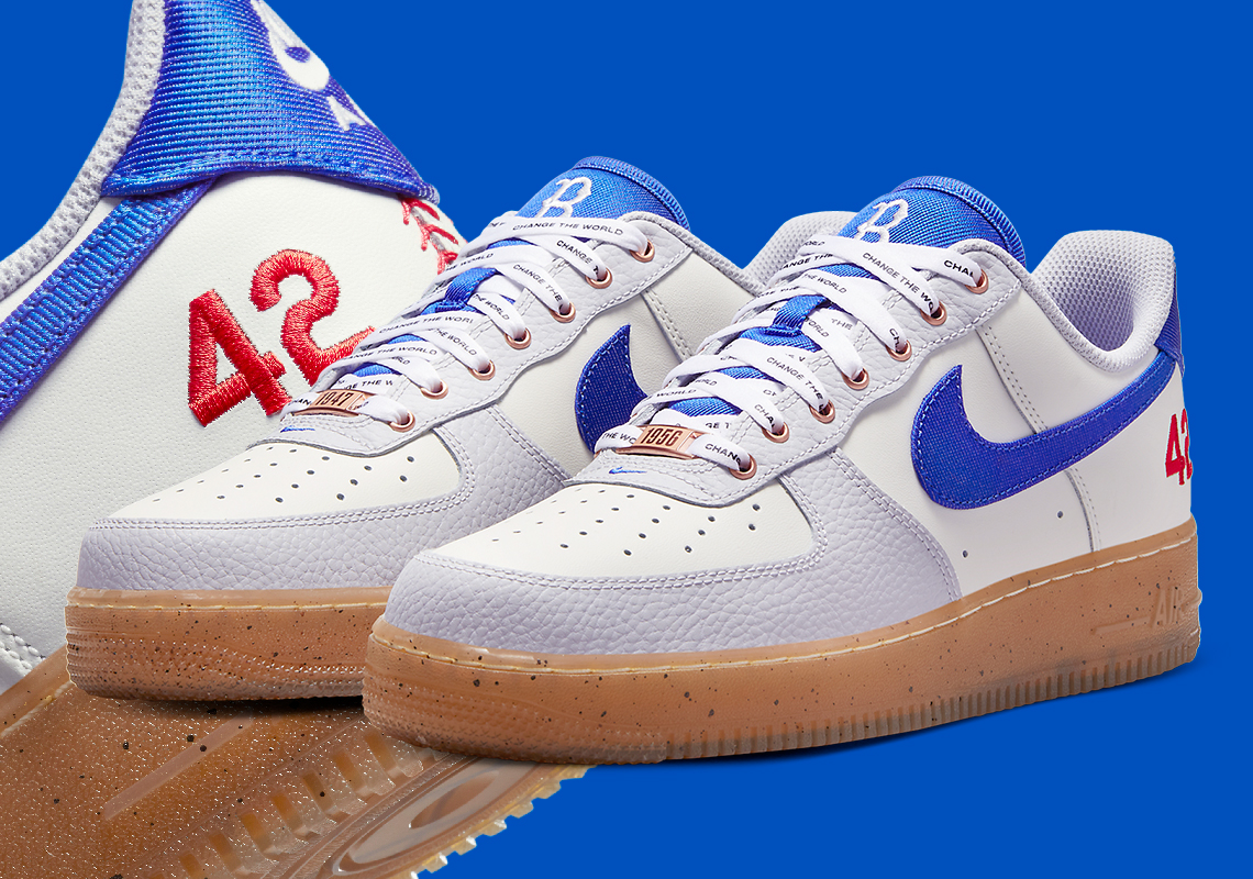 Nike phát hành phiên bản Air Force 1 thứ hai vinh danh Jackie Robinson