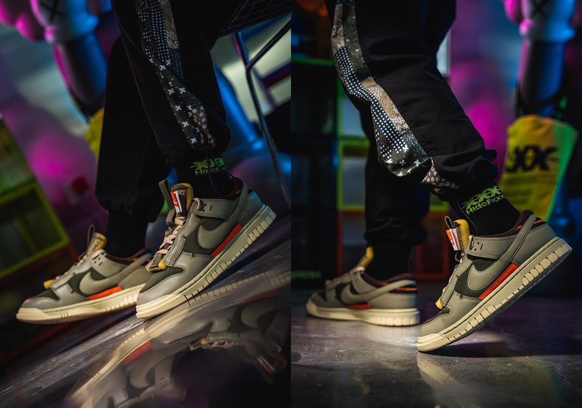 Nike ra mắt Dunk Low được làm lại với màu Olive Green/Orange - 9