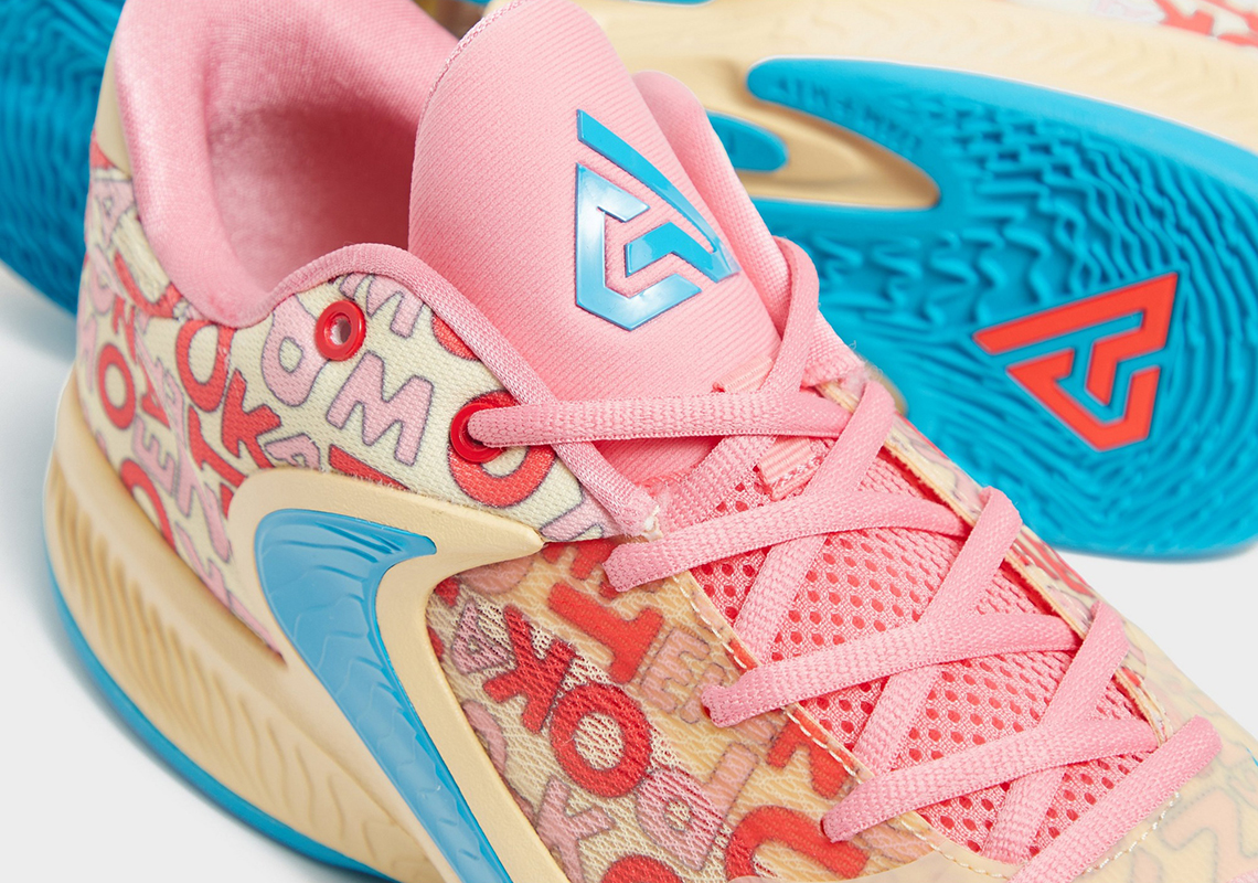 Nike sắp ra mắt phiên bản giày sneaker thể thao Nike Zoom Freak 4 Letter Bro với họa tiết chữ cái mới - 6