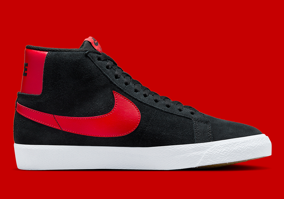 Nike SB Blazer Mid Black/Red - Sự Kết Hợp Hoàn Hảo Cho Skaters! - 10
