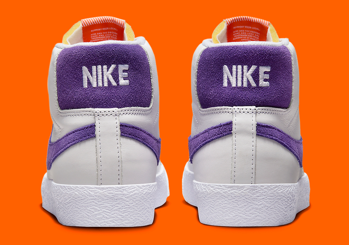 Nike SB Blazer Mid Court Purple - Sự kết hợp hoàn hảo cho các vận động viên trượt ván - 5