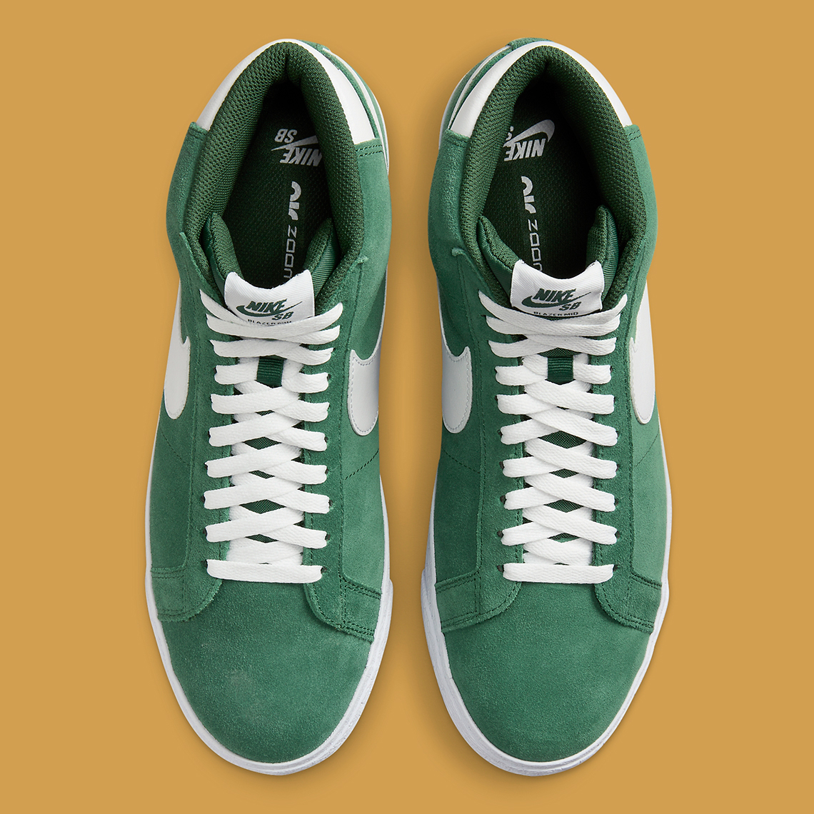 Nike SB Blazer Mid Da Lôi Xanh: Phối Màu Hoàn Hảo Cho Người Mê Skateboard! - 6