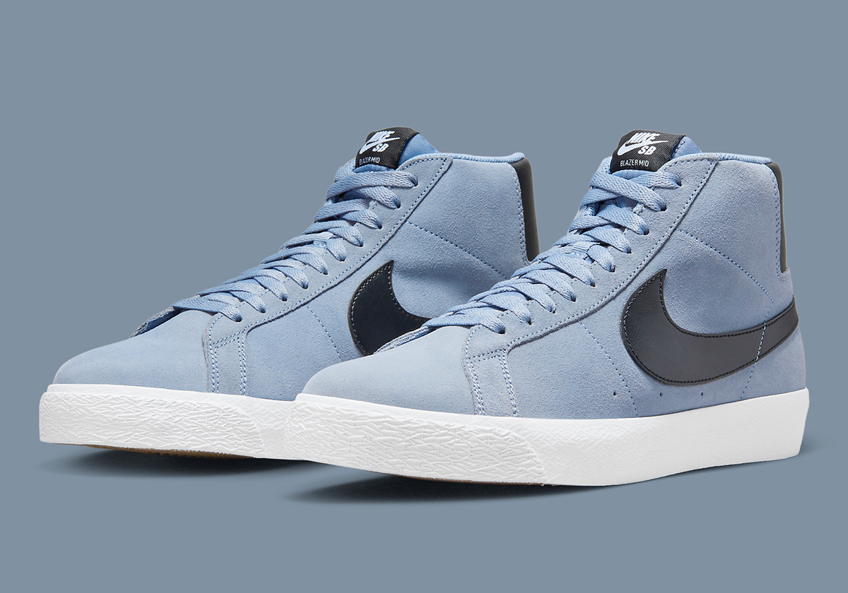 Nike SB Blazer Mid: Phong Cách Mới với Màu Xanh/Navy - 1