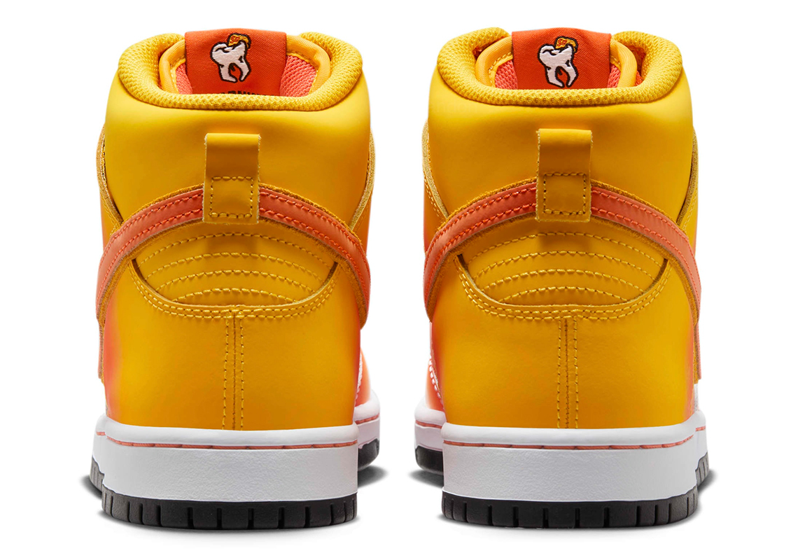 Nike SB Dunk High 'Candy Corn' - Sắp Có Mặt Cho Halloween - 3