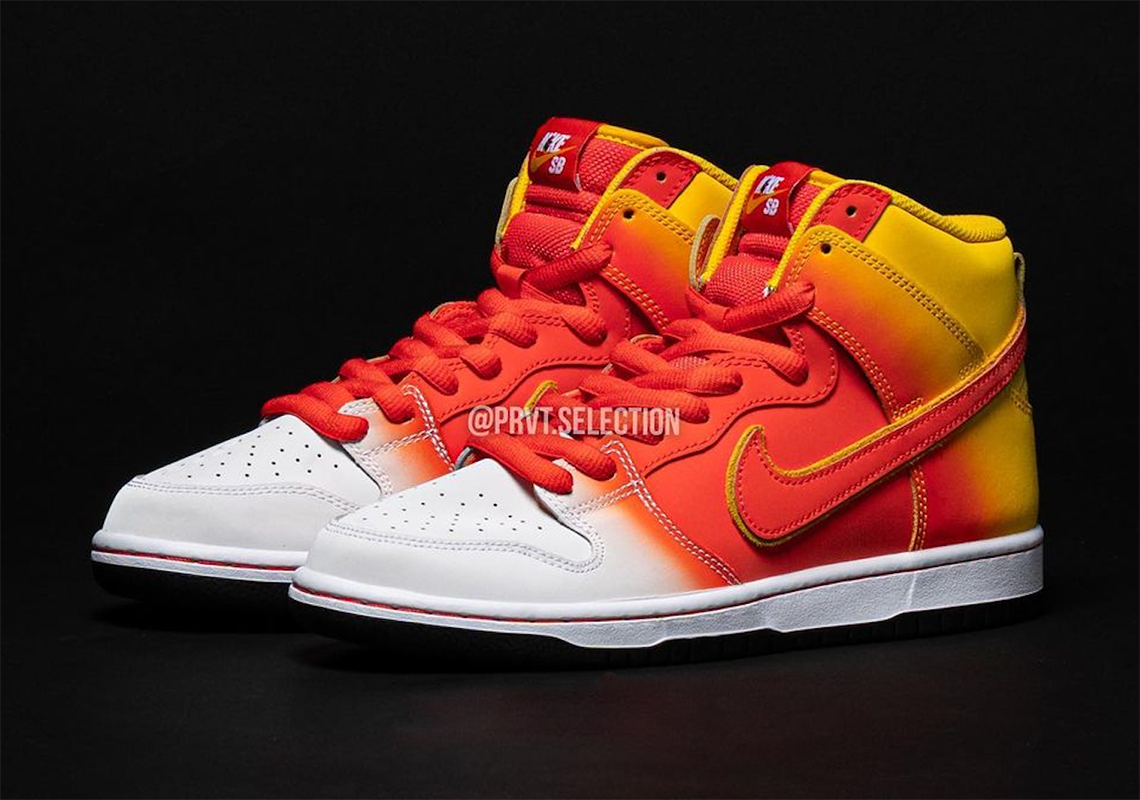 Nike SB Dunk High 'Sweet Tooth' - Màu sắc lấy cảm hứng từ kẹo candy corn! - 1