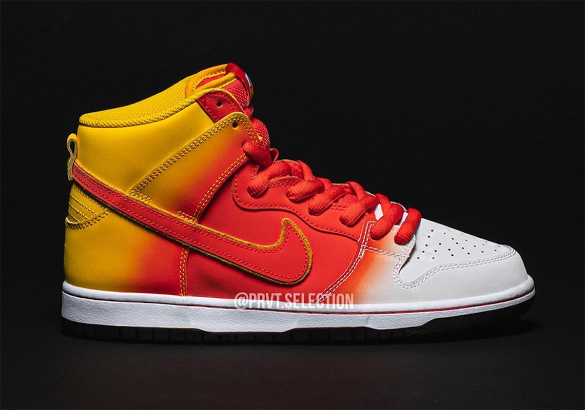 Nike SB Dunk High 'Sweet Tooth' - Màu sắc lấy cảm hứng từ kẹo candy corn! - 2