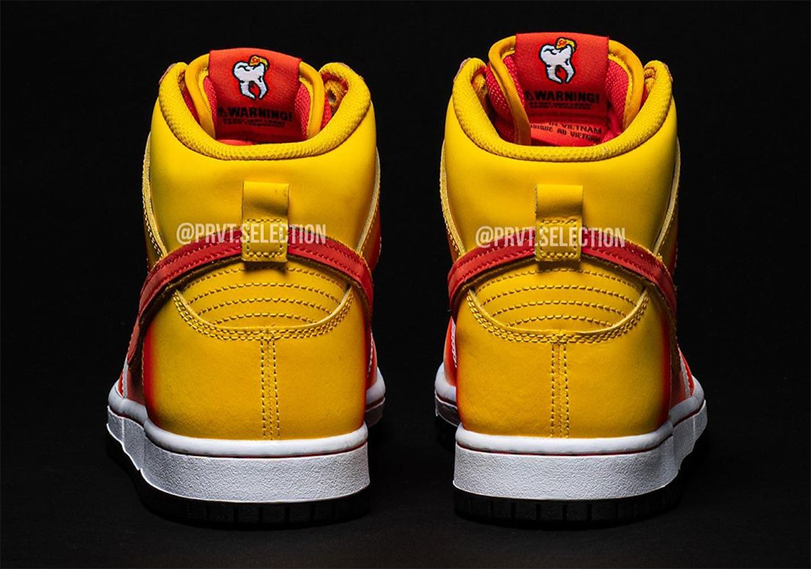Nike SB Dunk High 'Sweet Tooth' - Màu sắc lấy cảm hứng từ kẹo candy corn! - 4