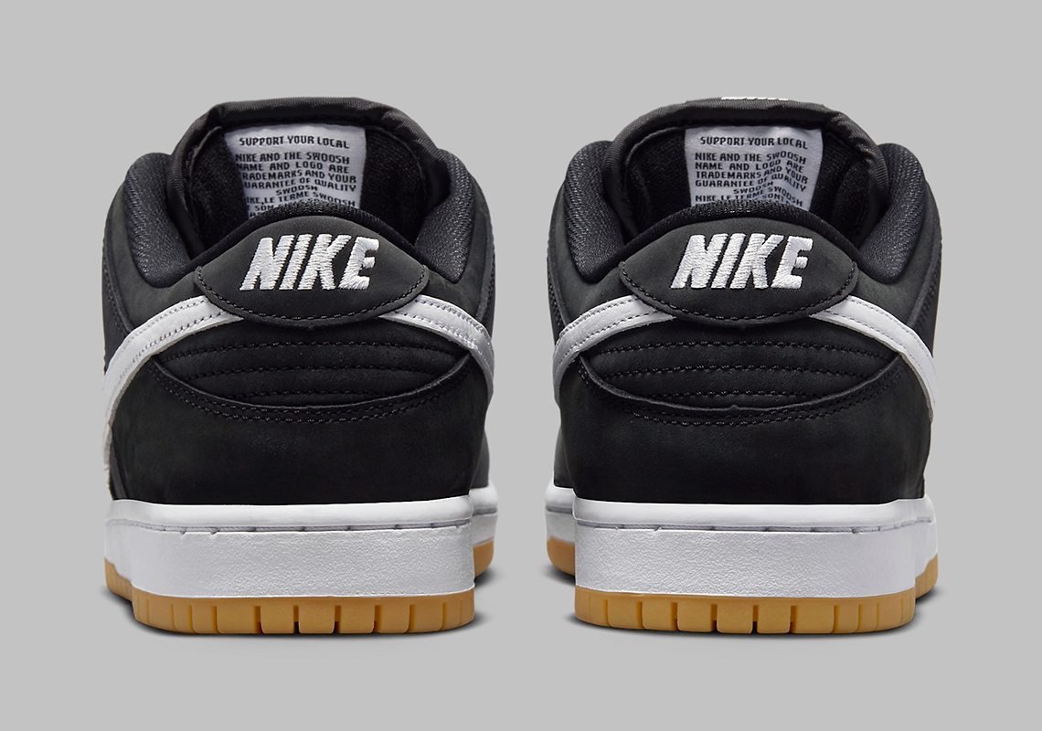 Nike SB Dunk Low trở lại mẫu cơ bản với màu đen/đế cao su - 5
